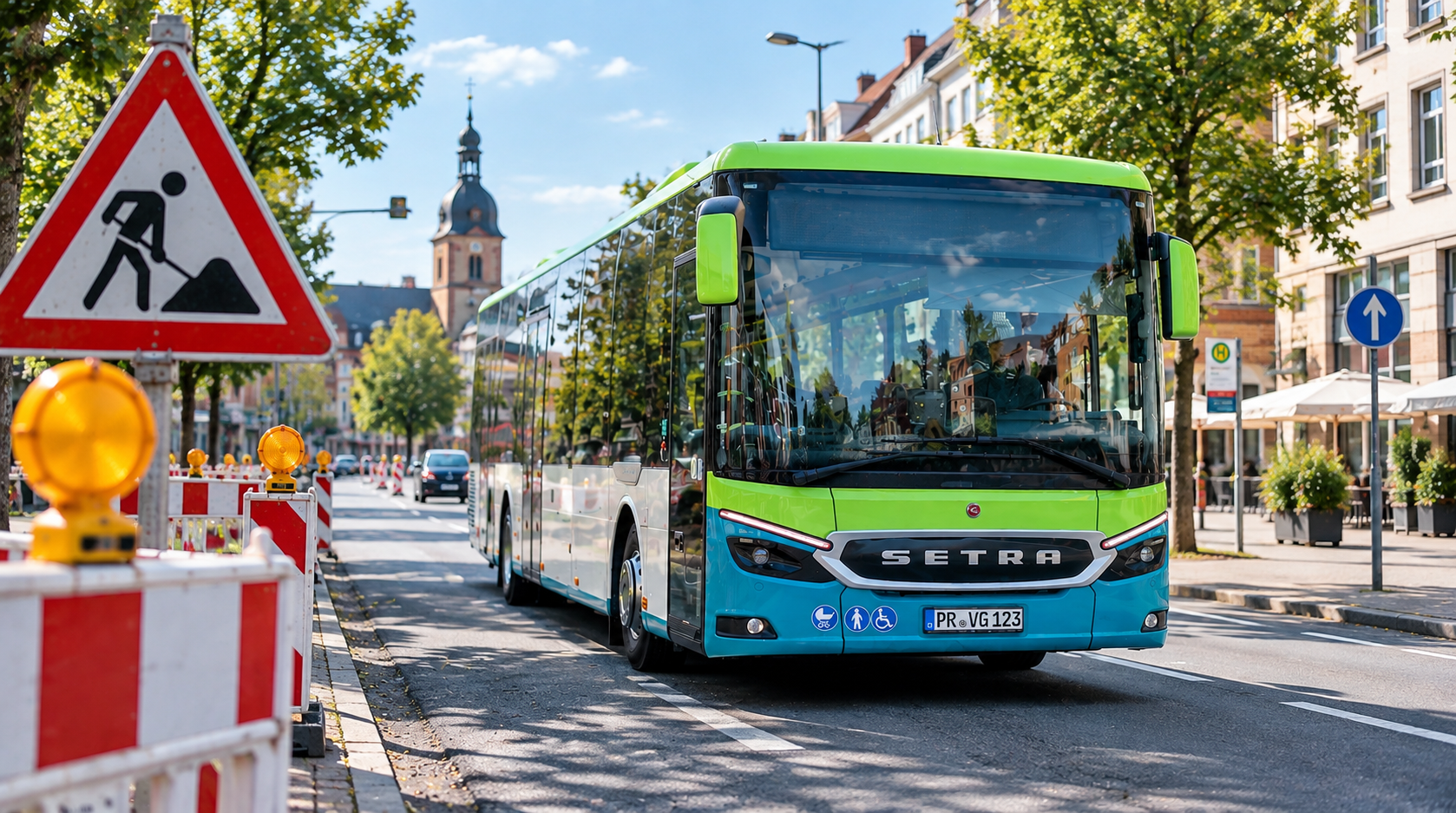 Linie 941 – Haltestellen „Dobberziner Straße“ und „Freibad“ in Perleberg